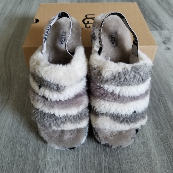 UGG | Shoes | Ugg Fluff Yeah Slide Cali Collage Slippers | Poshmark
